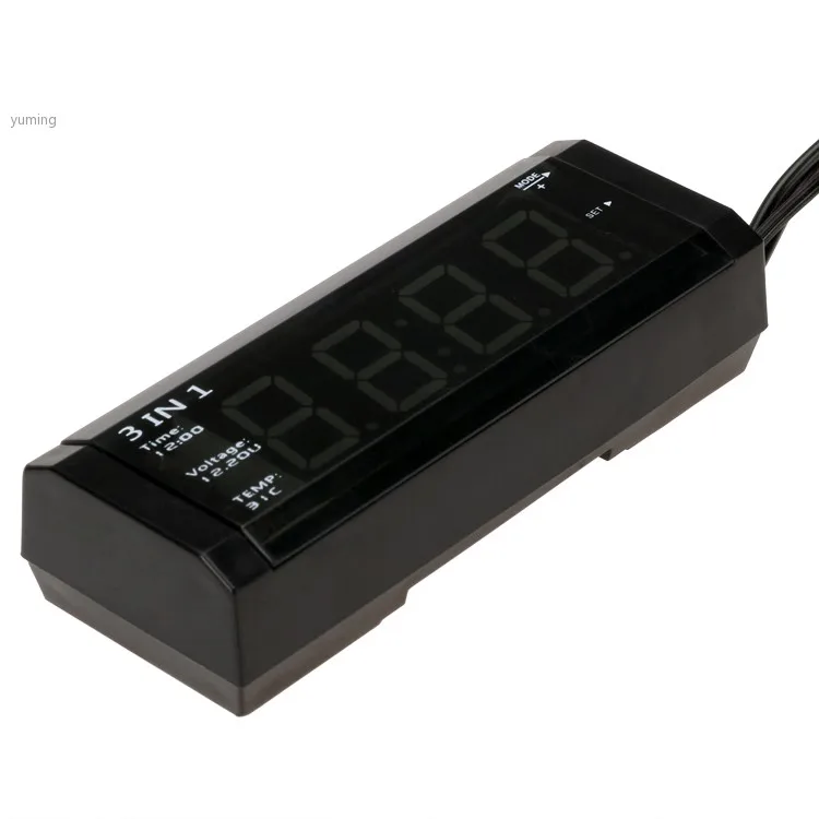 Горячая распродажа новый из светодиодов время часы цифровой температура