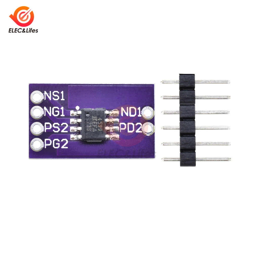 1 шт. N и P двухканальный Si4599 4599 40 В (D S) Модуль платы расширения MOSFET для Arduino|Детали