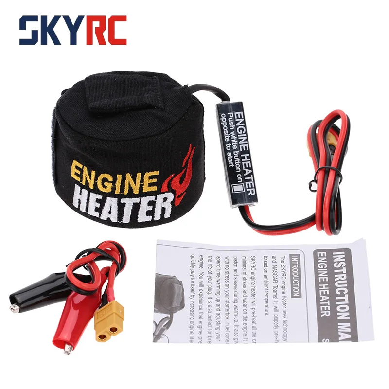 SKYRC нагреватель двигателя для 19-26 RC nitro двигатели подогреватель монитор