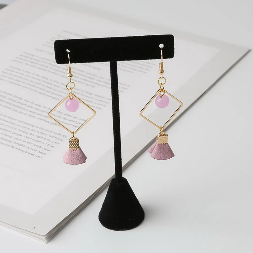 Миниатюрная кисточка 5 мм Корейский Бархатный зажим с кисточками декоративные