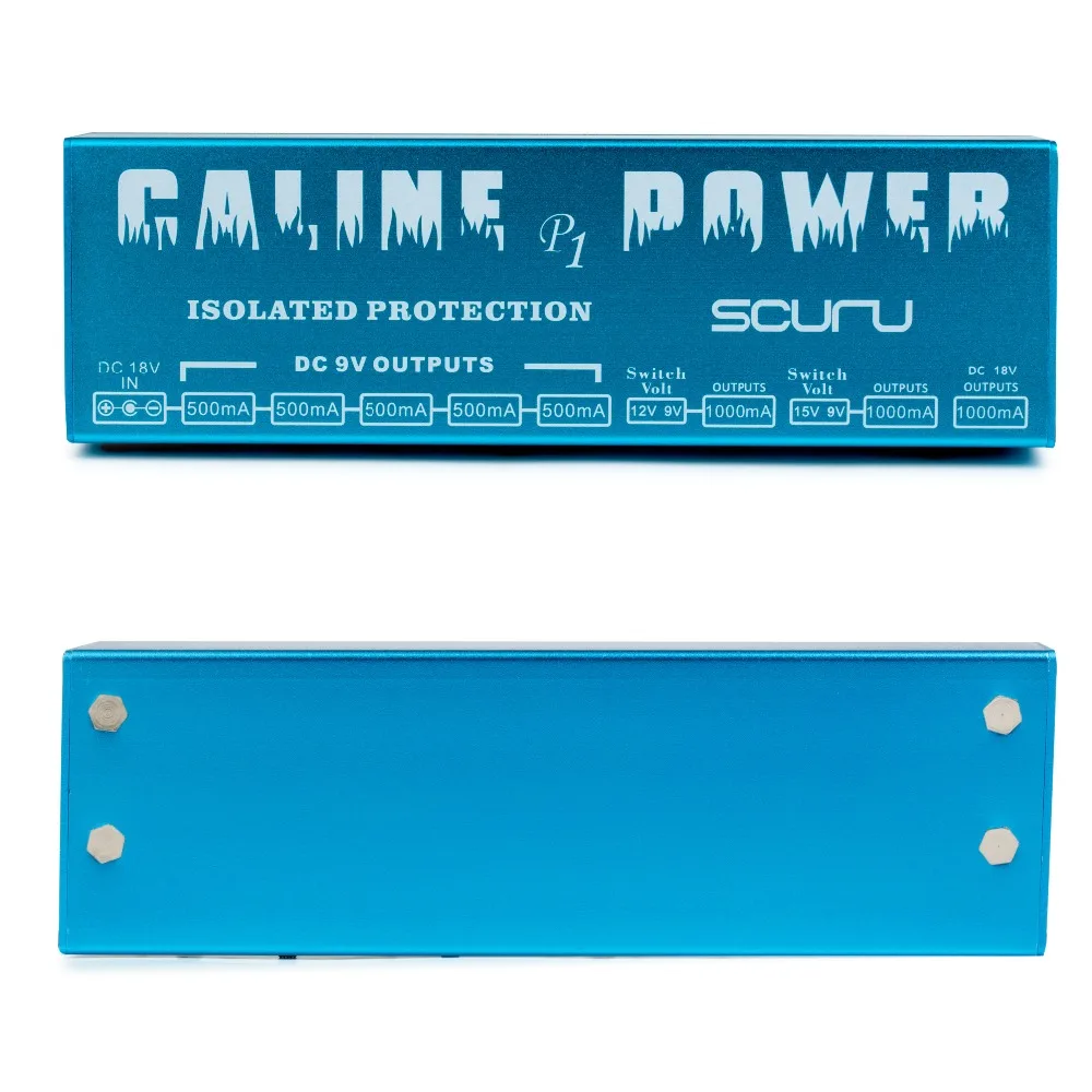 Caline P1 гитарный эффект педали адаптер 8 изолированный 18V 2A 36W Inpute напряжение