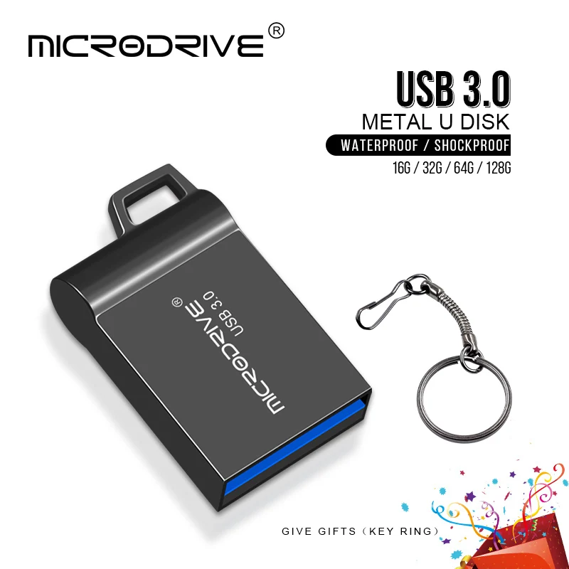 

Популярный высокоскоростной флеш-накопитель, USB 3,0, брелок в подарок, 8 ГБ, 16 ГБ, 32 ГБ, 64 ГБ, 128 ГБ, мини-флеш-накопитель