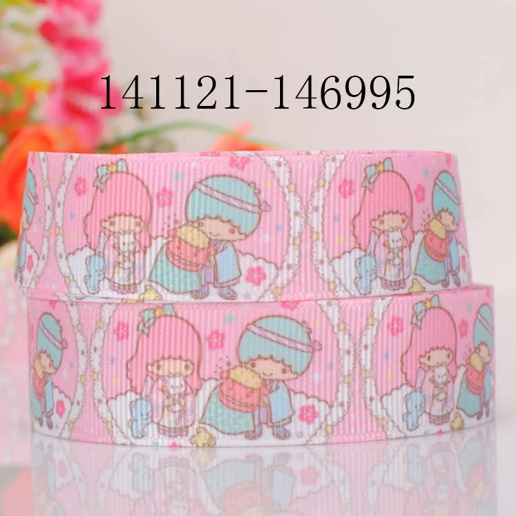 141121-146995 10 метров-разные размеры-персонажи Little Twin Stars японский мультфильм лента грогрен - Цвет: 141121-146995