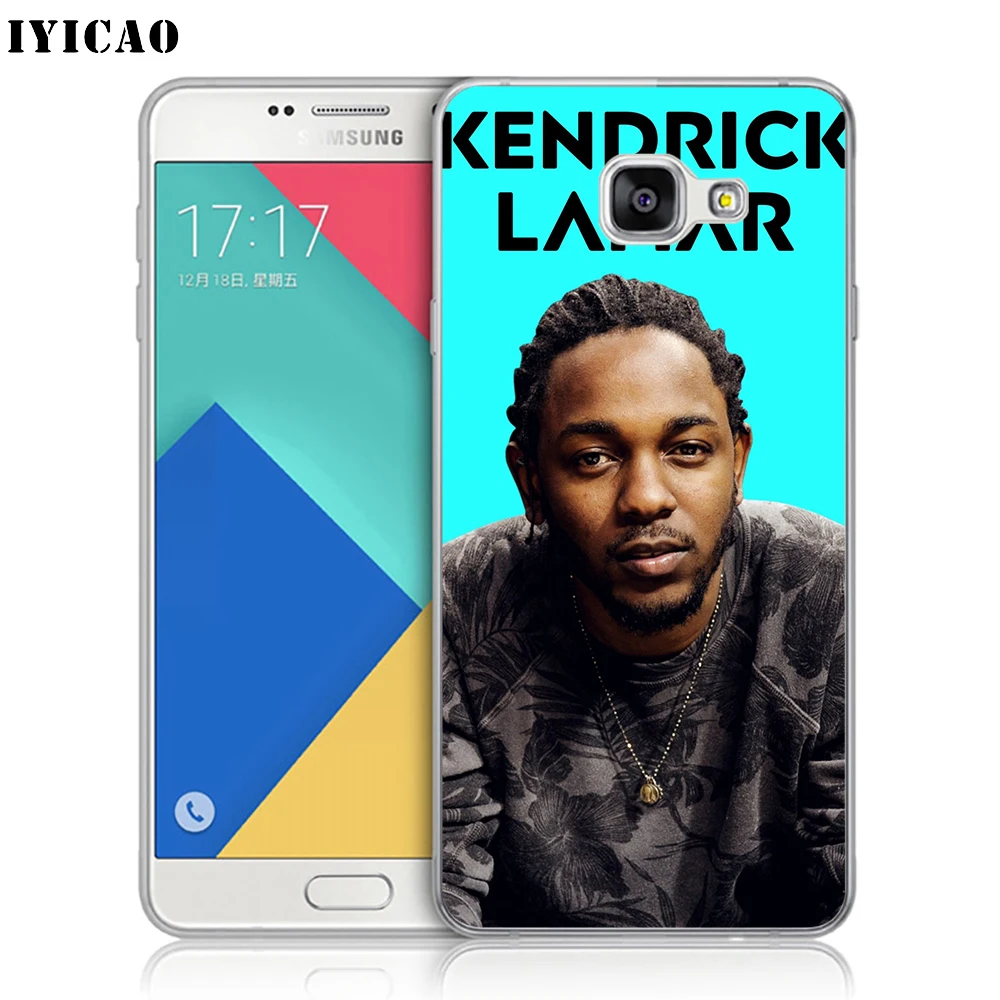 IYICAO Kendrick Ламар Рэппер Мягкий силиконовый чехол для телефона Samsung A10 A30 A40 A50 A70 M10 M20