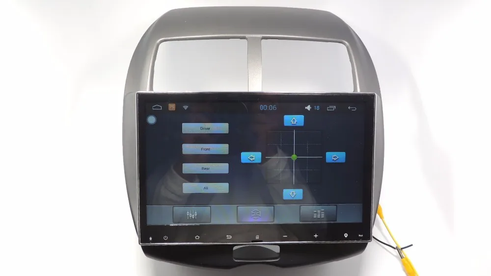 "YOKOTRON" 10," сенсорный Android 5,1 Автомагнитола RDS для Mitsubishi ASX Citroen C4 Aircross аудио+ gps