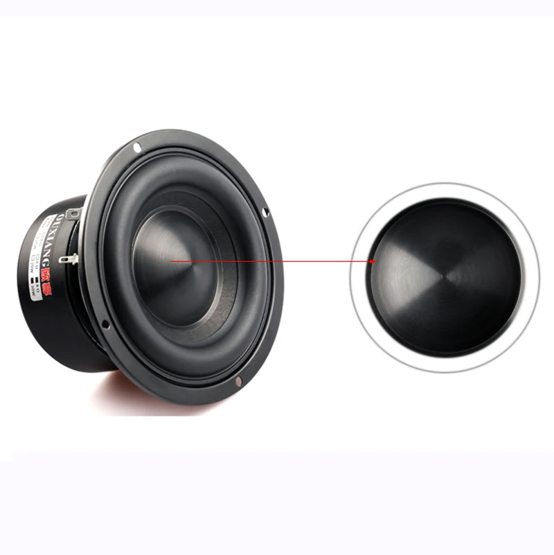 

MARGARVEN 4 inch speaker 4 inch bass speaker 4 ohm 20W black drill alumina ceramic cap bass speaker