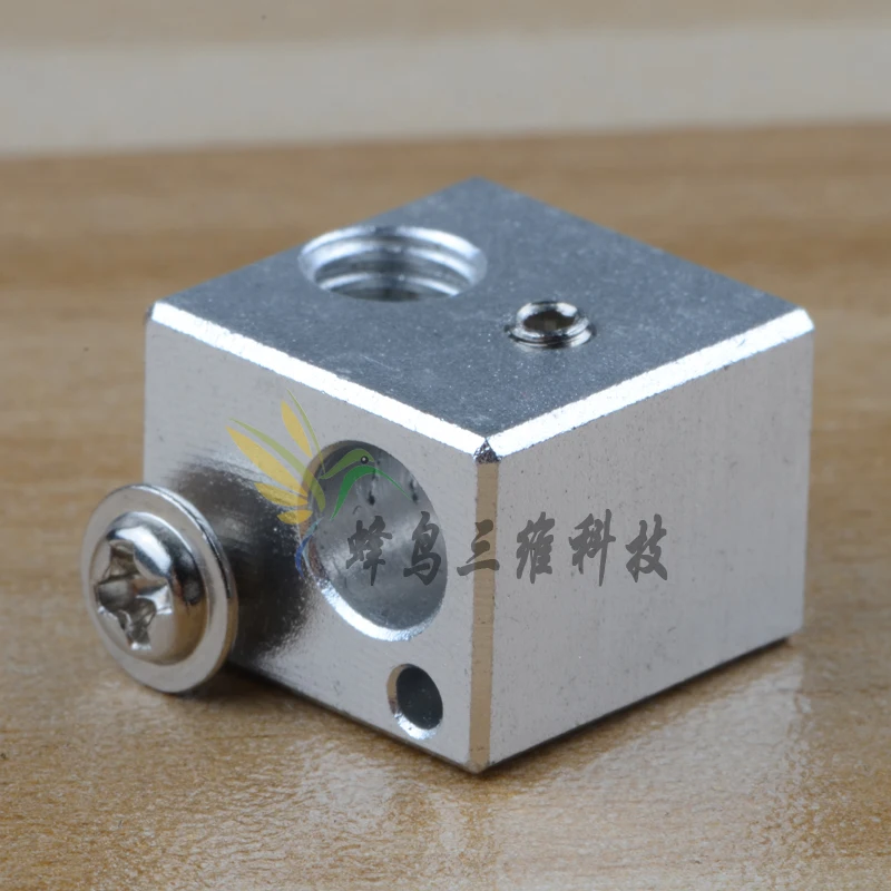 Блок нагревателя V5 из алюминиевого сплава 2 шт. для hotend M6 резьбовой Reprap 3D принтер