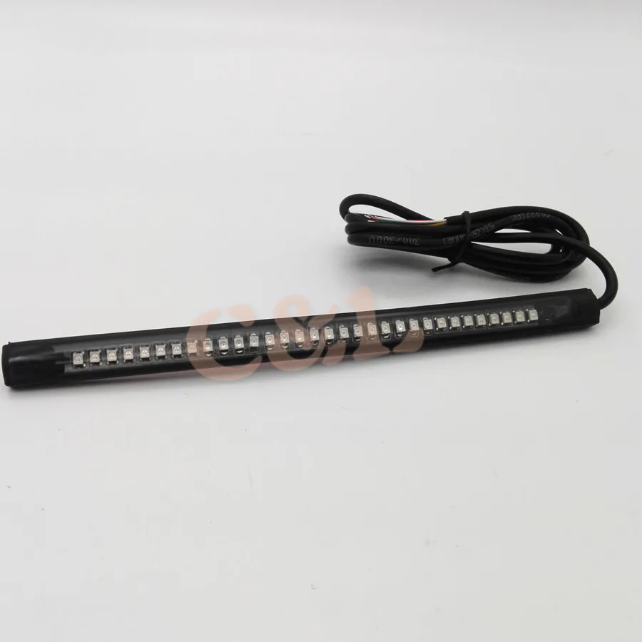 Универсальный мотоциклетный задний стоп сигнал поворота Интегрированный