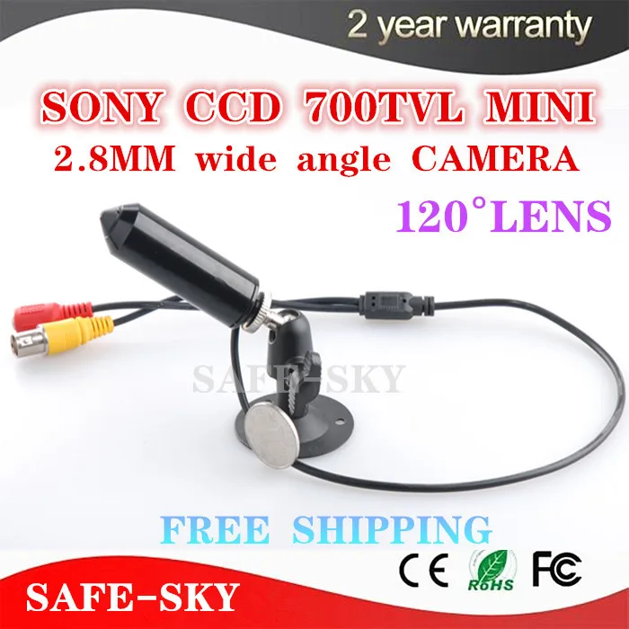 Мини-камера видеонаблюдения SONY SUPER HAD 1/3 дюйма CCD 700TVL | Обустройство дома