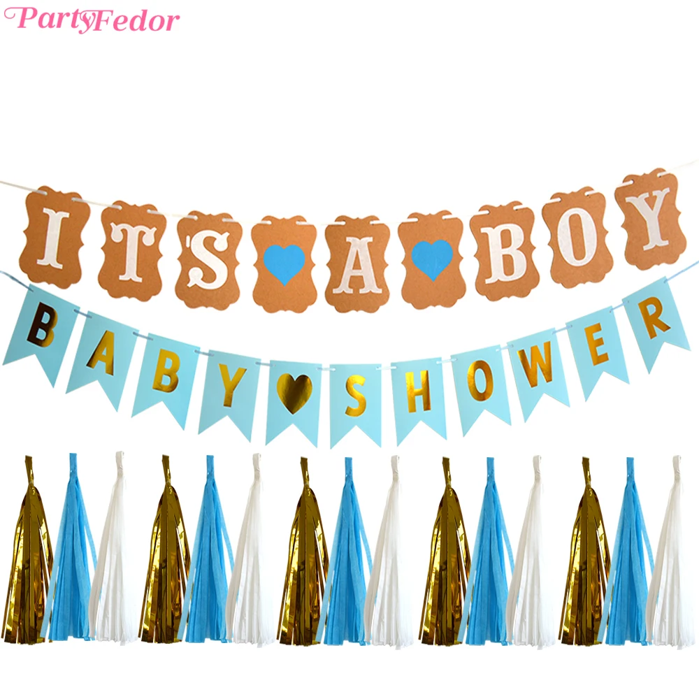 Вечерние Федор Baby Shower украшения Единорог шар вечерние баннер Звезда Поставки