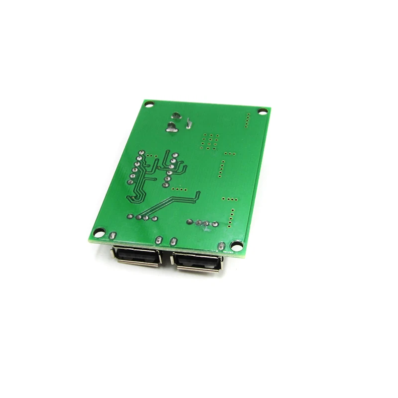 Двойной USB DC-DC 12В/24В/36В до 5В 3а понижающий преобразователь вольтметр модуль макс.