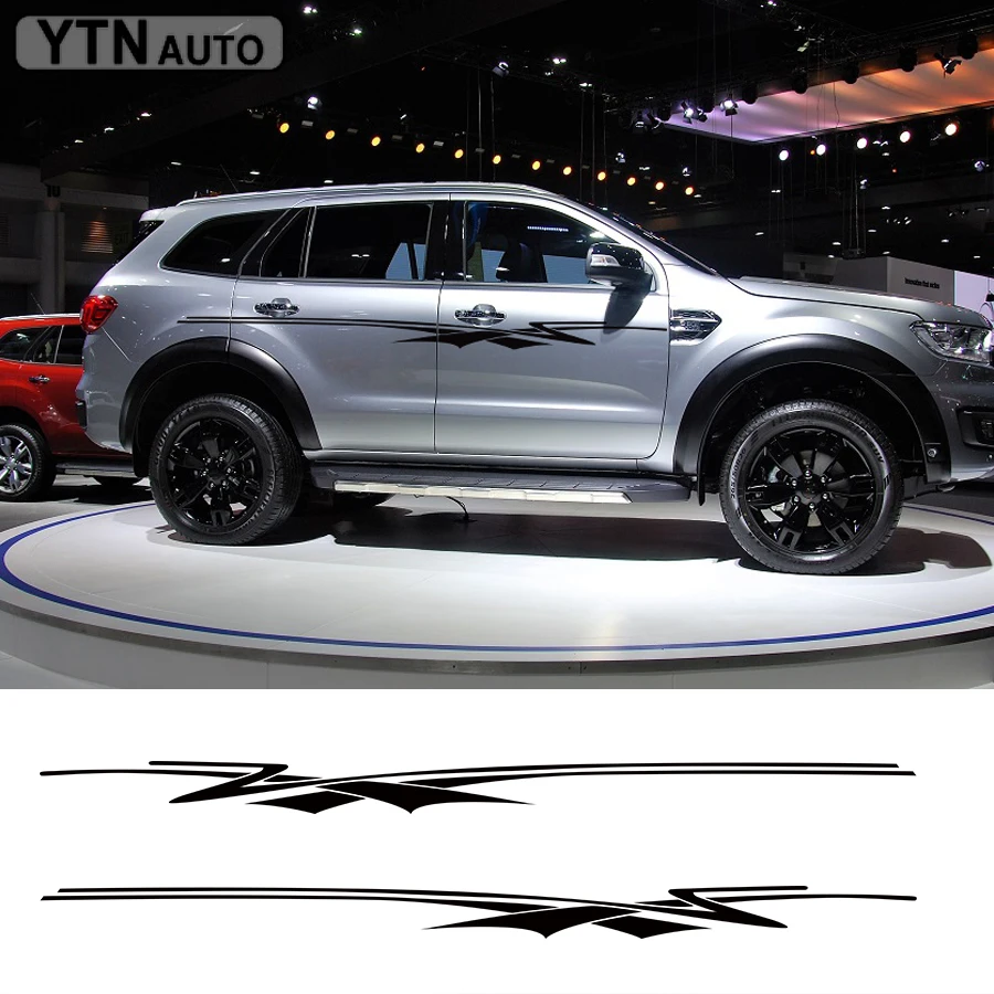 Подходит для Ford Everest модифицированные наклейки автомобиля боковое тело крутой