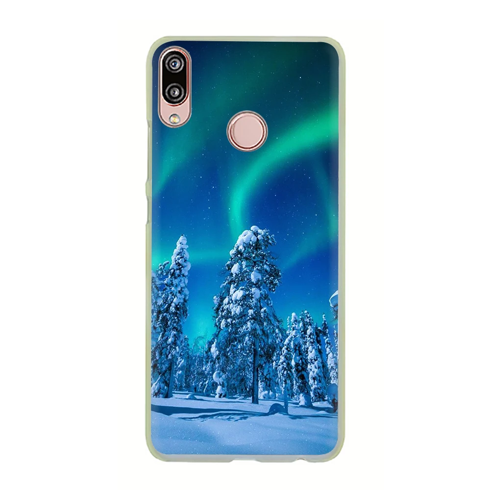Пейзаж Зима светильник зимние жесткий чехол для телефона для huawei Honor play 10 8C 8X8 9 Lite 7C 7X 6A 7A 6C вид 20 9X Pro - Цвет: H9