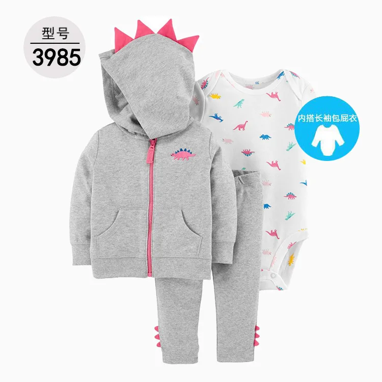 8 XINI MOMMY/осенняя одежда унисекс; повседневная детская одежда для малышей; Осенняя эксклюзивная детская одежда с героями мультфильмов; ALI75 - Цвет: 8