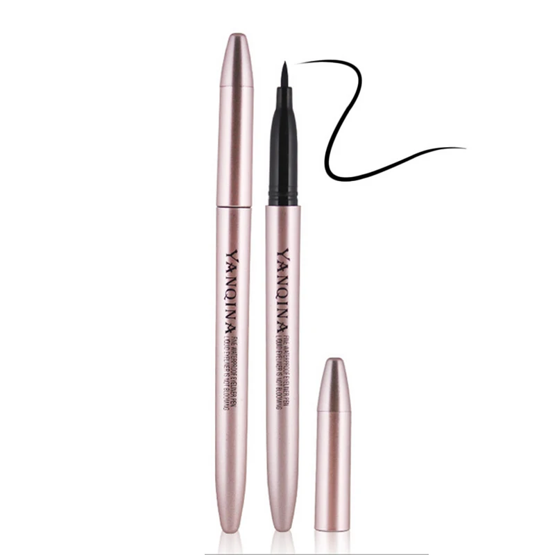 1 шт. водостойкий макияж жидкий карандаш для глаз черный стойкий beauty Comestics