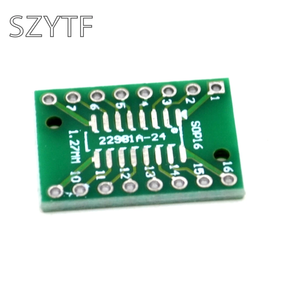 20 шт./пакет переходная пластина SOP16 SSOP16 TSSOP16 SOP DIP 0 65/1 27 мм|sop to dip|sop dip adapterplate adapter |
