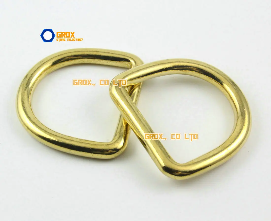 3 шт 38 мм твердое латунное кольцо D для сумочки сумки ремень ди|ring for|ring dring ring |
