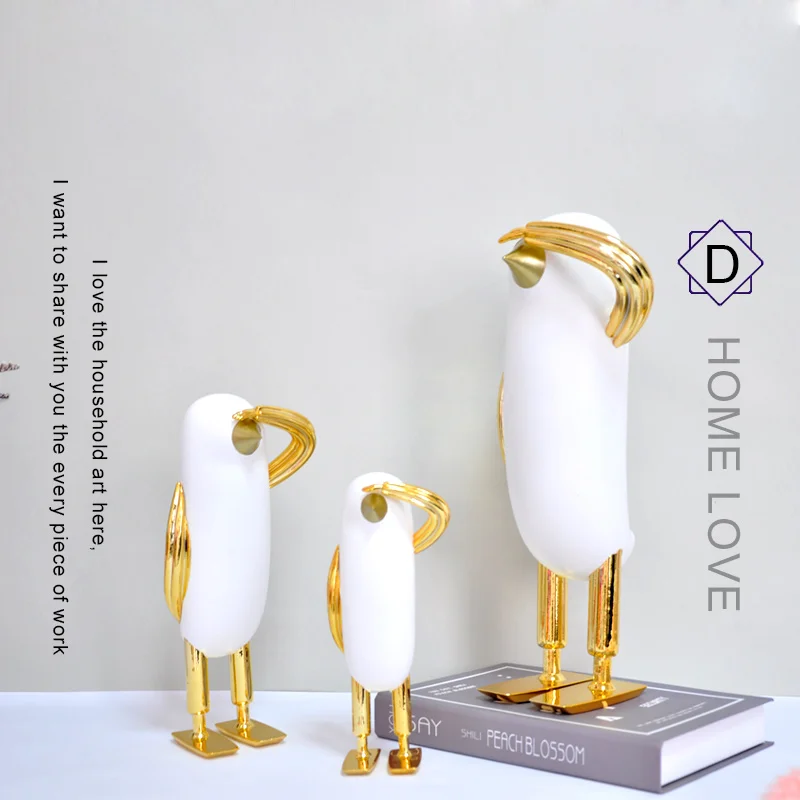 Hope Bird в скандинавском стиле статуя стол украшение для дома животное