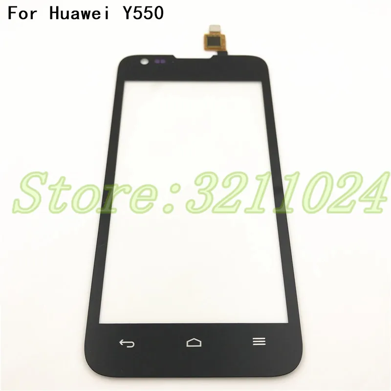 Высококачественная сенсорная панель для Huawei Ascend Y550 L01 L02 VAF49 P черный сенсорный