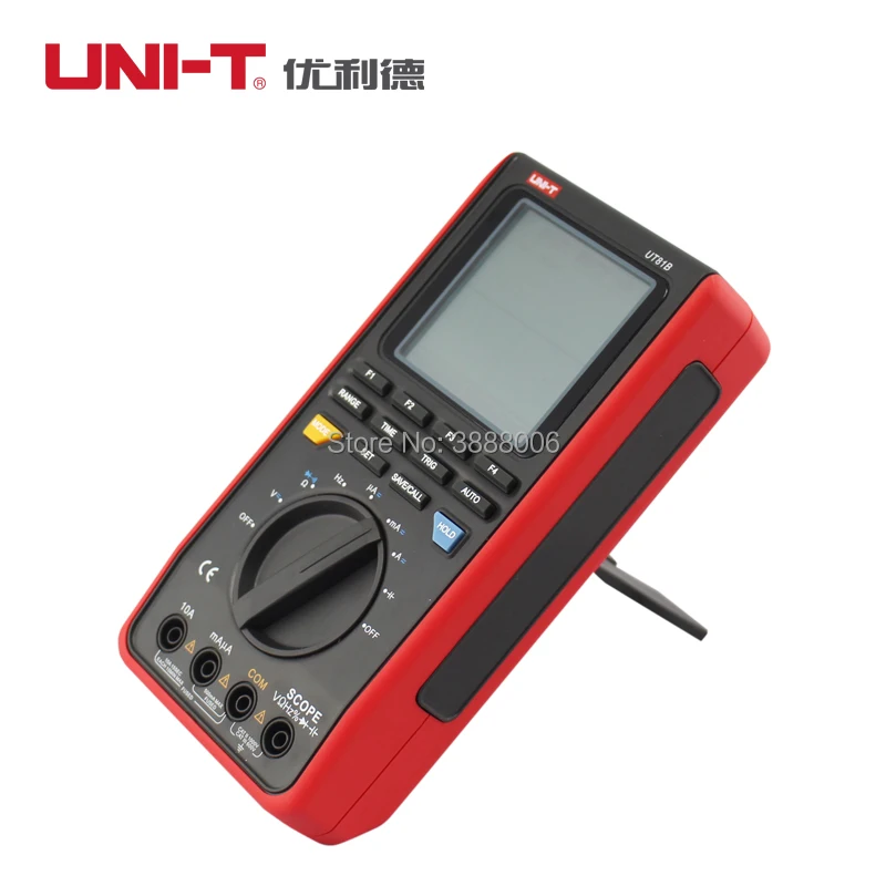 Ручной ЖК цифровой измеритель осциллограф UNI T UT81B мультиметр с USB интерфейсным