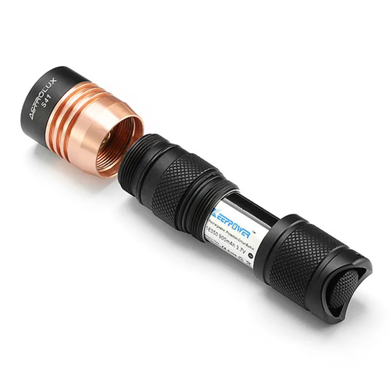 Astrolux S41 Водонепроницаемый 1600LM мини 4x Nichia 219C/XP-G3 A6 светодиодный свет 18350 16340 факел