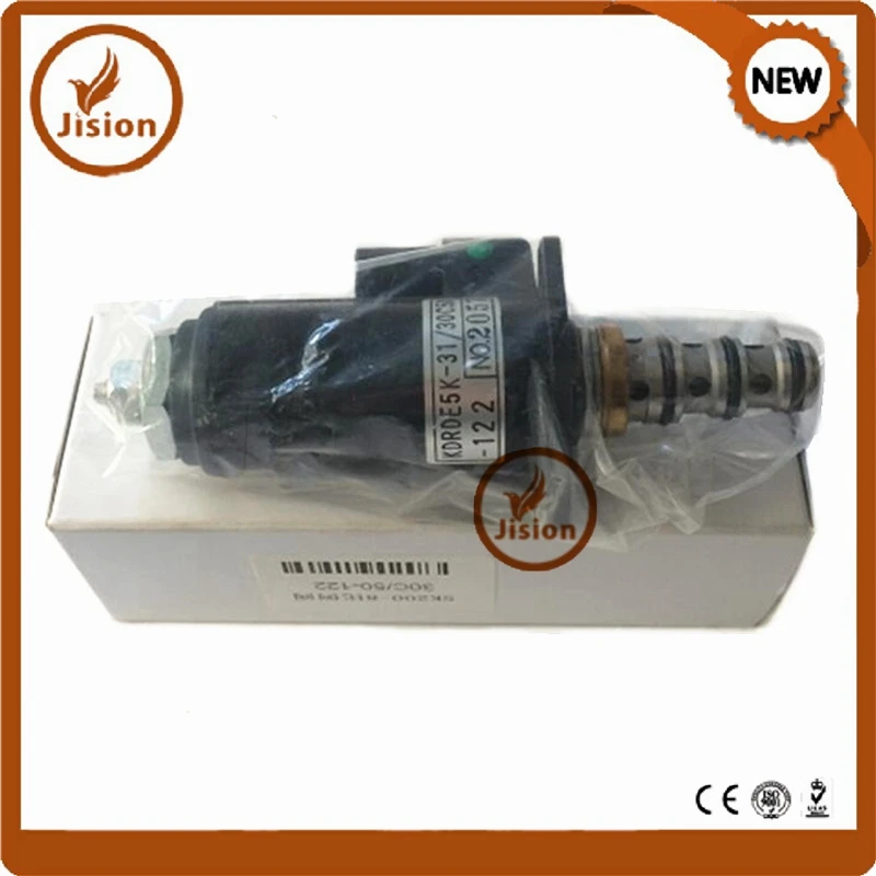 Jision SK200 8 Соленоидный клапан экскаватора YN35V00048F1 KDRDE5K 31/30C50 122|valve|valve solenoid |