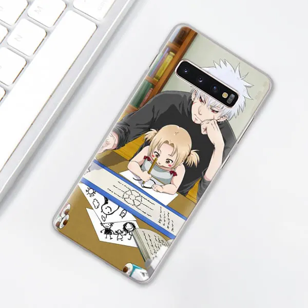 009 Аниме Наруто минималистичный чехол для телефона samsung Galaxy S10e S10 Plus S7 S8 S9 Plus Note 8 9 M10 M20 M30 жесткий чехол Coque - Цвет: 009
