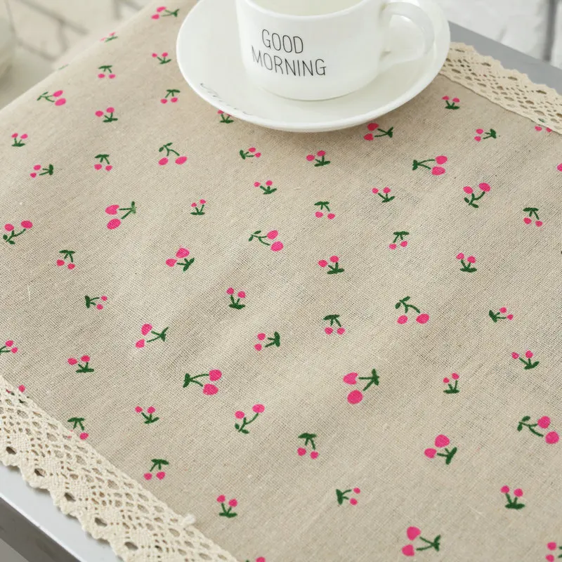 Хлопковая скатерть для микроволновки 30 х90 см | Дом и сад