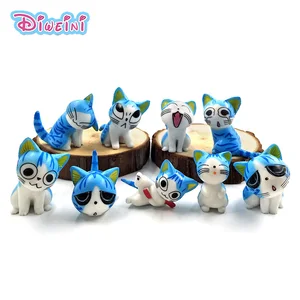 9 шт., японская фигурка кошки с сыром, свадебная кукла, миниатюрный пейзаж