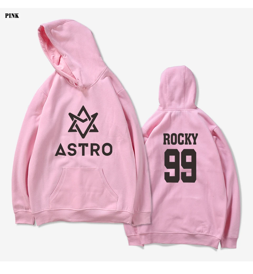 Frdun Tommy Kpop ASTRO Hoodies Moletom STAR Group Spring Women/Men Harajuku Sweatshirt Casual Hoodie Men/Women Clothing