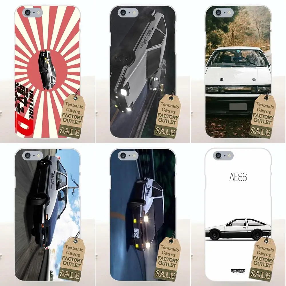 Мягкий чехол для Apple iPhone 4 4S 5 5C SE 6 6S 7 8 Plus X LG G4 G5 G6 K4 K7 K8 K10 Initial D Ae86 Trueno Janpan | Мобильные