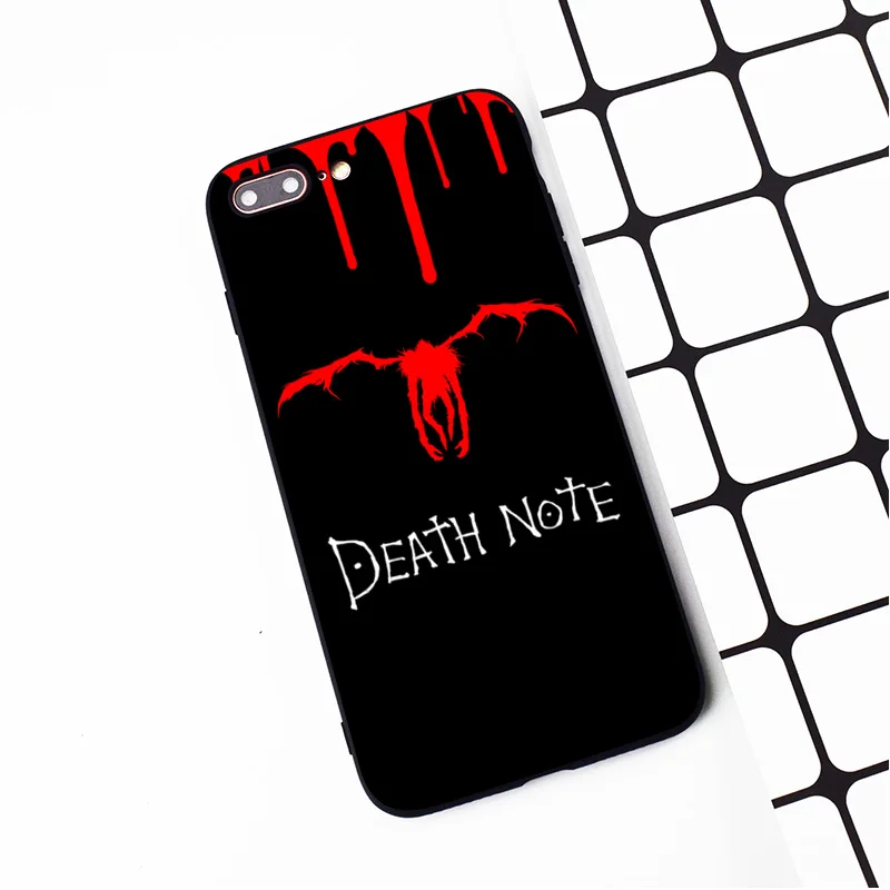 M453 Death Note Detective Black Soft TPU Silicone Case Cover For Apple iPhone 11 Pro XR XS Max X 8 7 6 6S Plus 5 5S 5G SE |