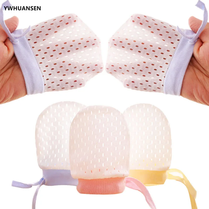 Бесплатная доставка перчатки YWHUANSEN 3 парт/лот для новорожденных детские с защитой