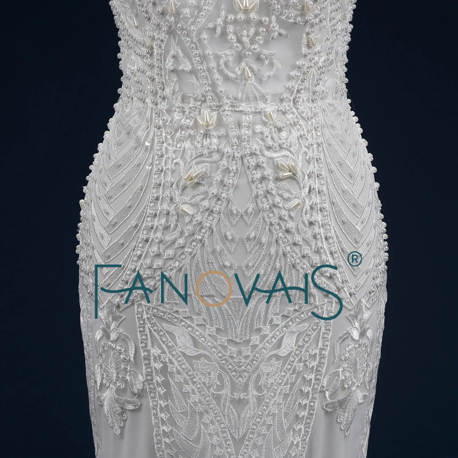 Роскошные Кружева Русалка Свадебные Платья 2019 Полный Бисер Кристалл Vestido De Novia