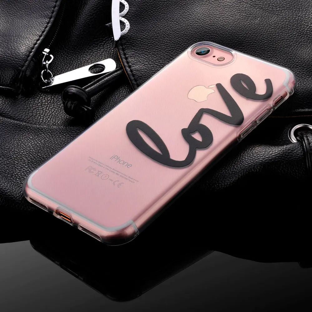 Roybens Мягкий ТПУ прозрачный для iPhone 6 S 5 7 Plus чехол Бразилия португальский гель