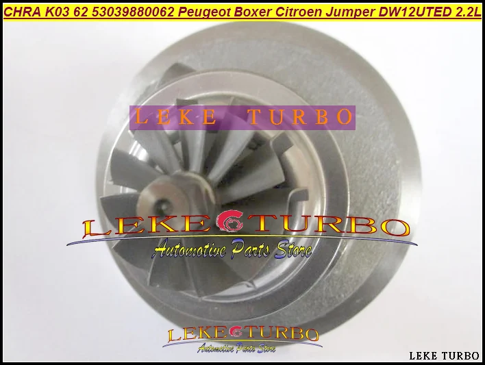 Турбокомпрессор для Peugeot Boxer 2 турбокомпрессор с турбонаддувом Citroen Jumper dw12 53039880062