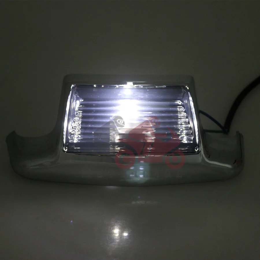 Мотоцикл декоративные аксессуары дым заднее крыло наконечник светодиодный