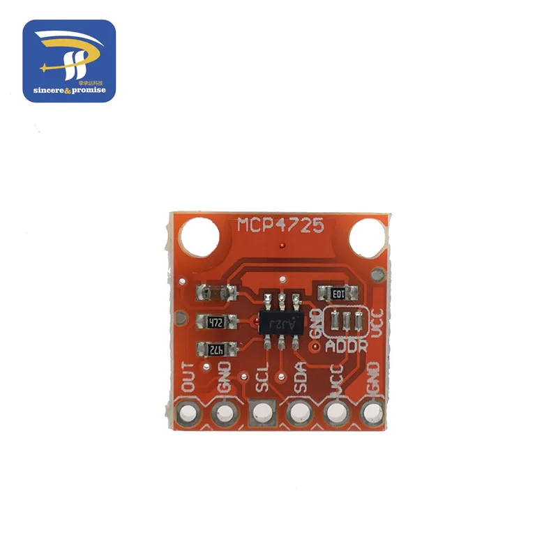MCP4725 ЦАП Модульная плата разработки 12 бит I2C IIC интерфейсный модуль | Электронные