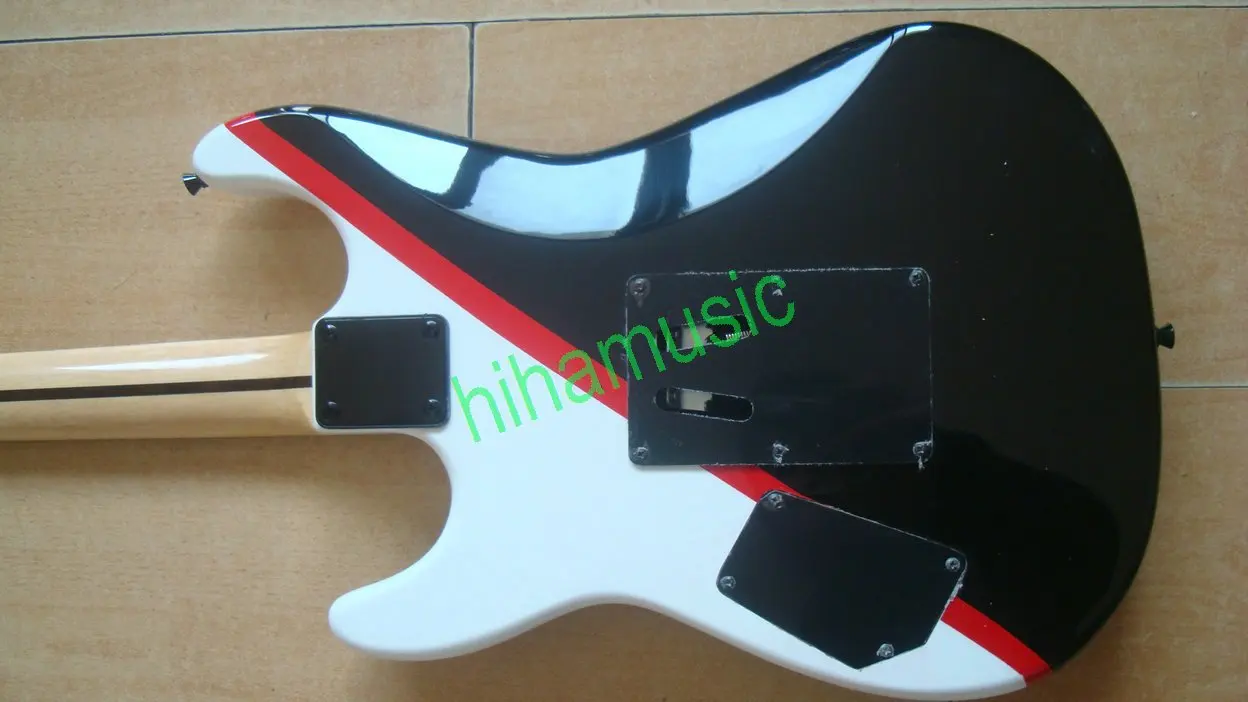 Бесплатная доставка Новый EVH Ван Хален гитары Charvel Guthrie Govn ножи живопись тремоло
