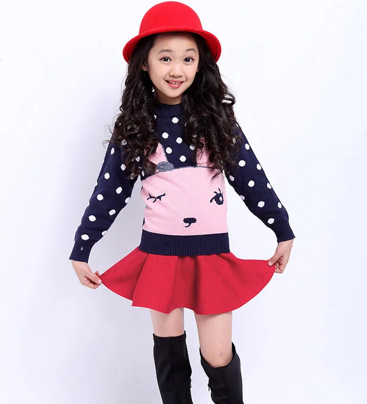 

Girls Fluffy 3-14 Years kniting Pettiskirt Solid Colors tutu skirts girl Dance Skirt Christmas Tulle Petticoat
