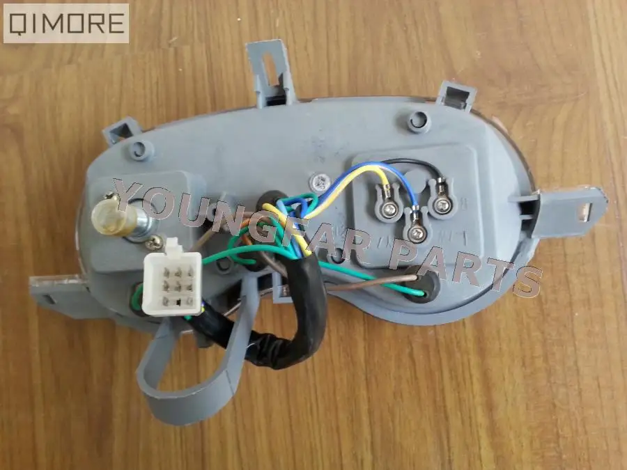 2 калибровочный Спидометр + датчик топлива для скутера Vento Phantom TaoTao Lancer TNG DR150 Tank Racer