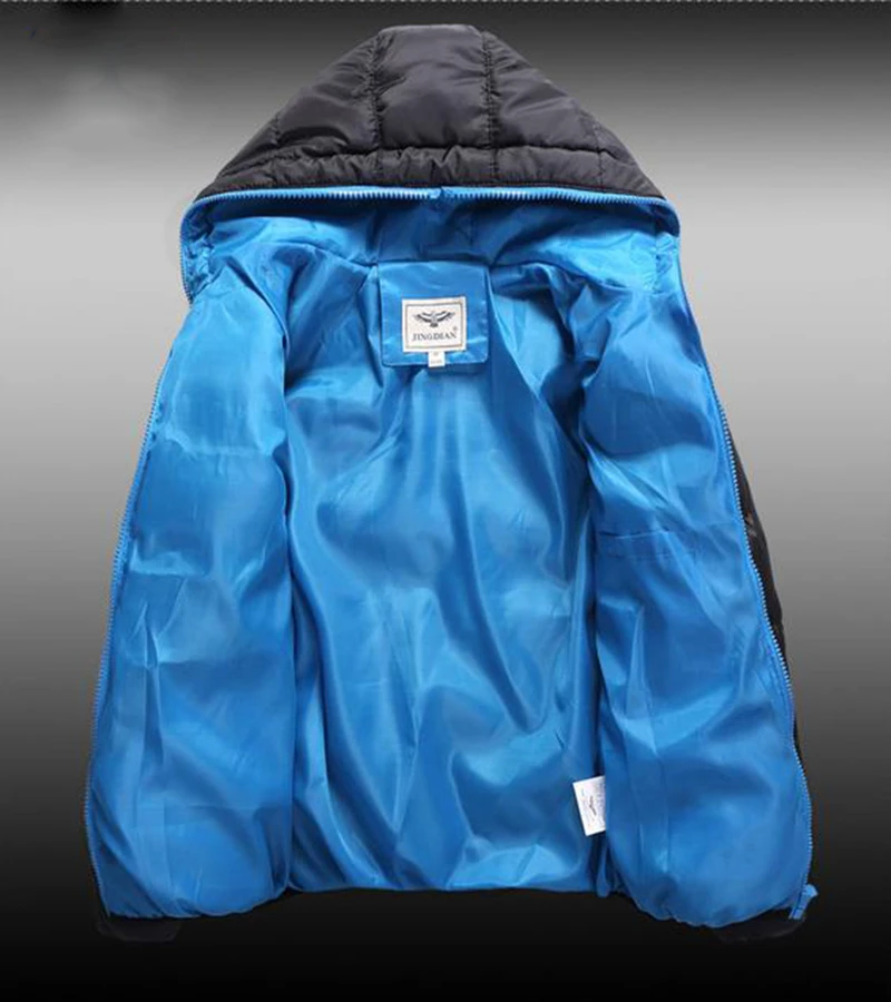 Уличные мужские зимние пуховики с капюшоном походная ветровка Треккинговая