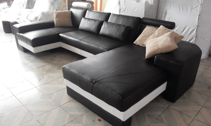 Бесплатная доставка красивые диваны новый современный дизайн u образный угловой