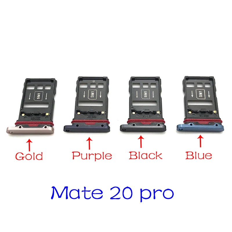 Для Huawei Mate 20 Lite Pro X 20X Micro Nano держатель для SIM карты лоток слота адаптер
