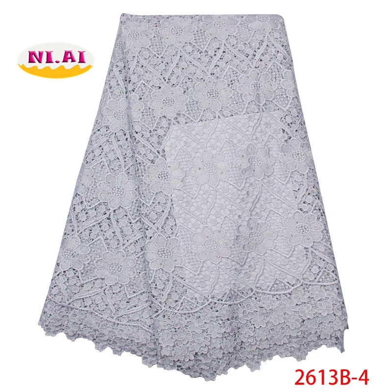 Cream Water Soluble Lace Fabric For Dress Newest Flower Guipure Bridal Wedding Materials MR2613B | Дом и сад