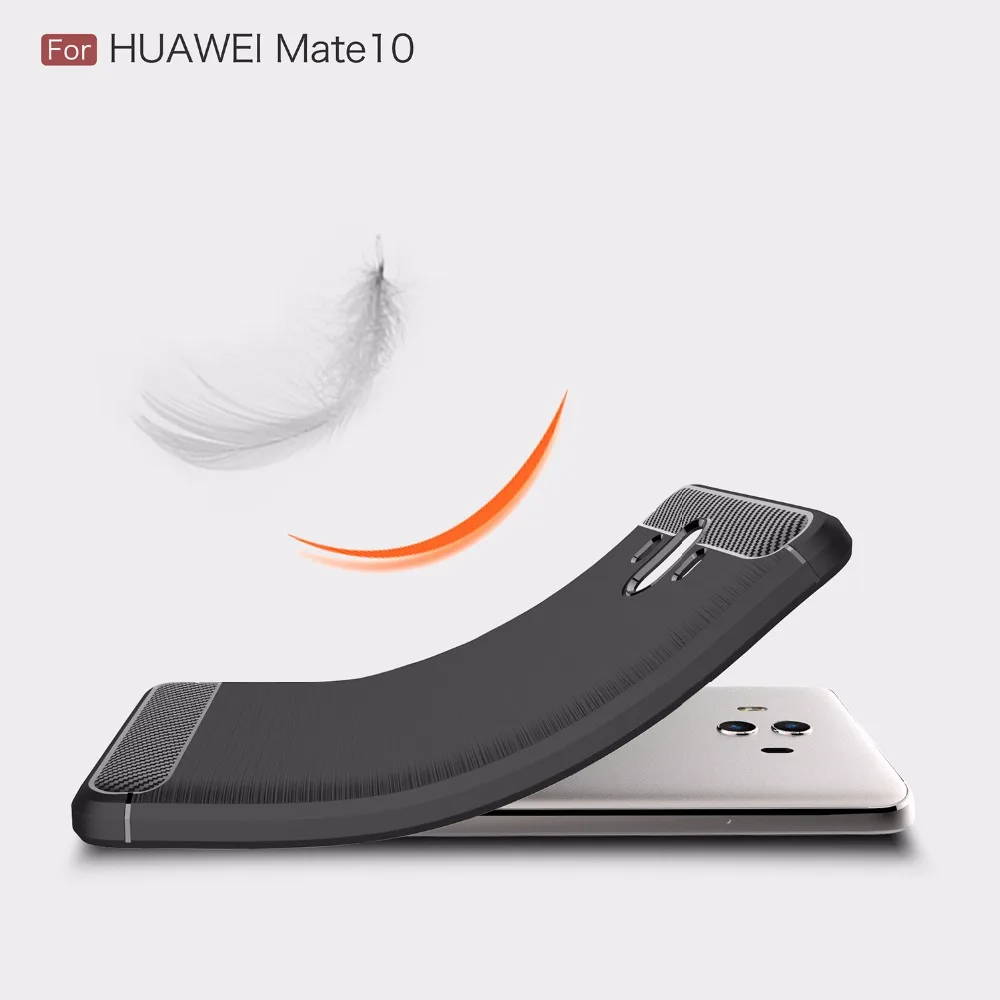 Матовый чехол из углеродного волокна для Huawei mate 9 20x plus Nova 3 3i Honor 10 8X Enjoy 8e Роскошный