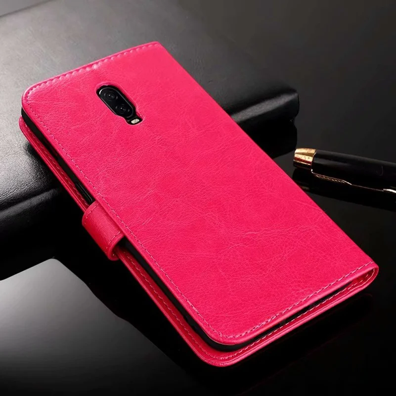 Wallet Case For Oneplus 6t Flip Cover Leather Luxury Oneplus6t Oneplus6 One Plus Stand for 6 5t 5 3 | Мобильные телефоны и