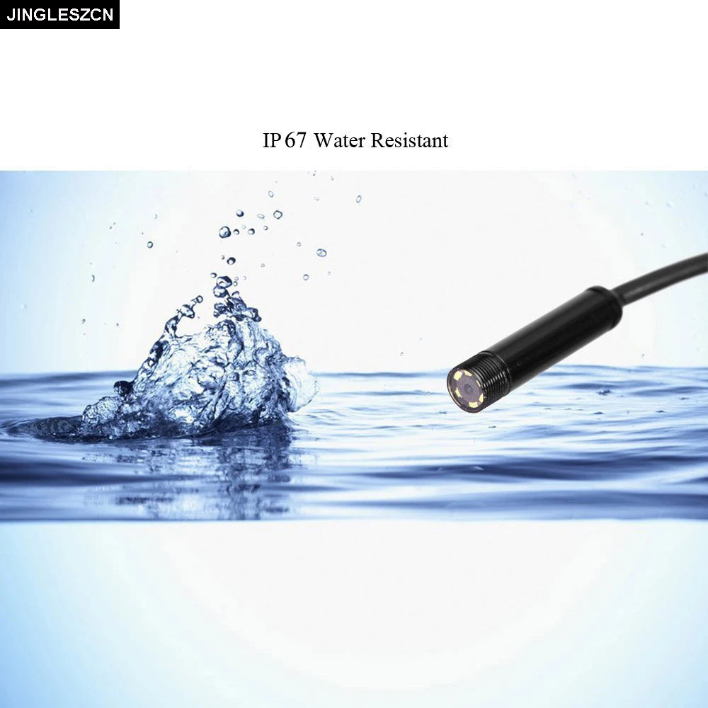 2018 USB эндоскоп 7 мм объектив 25 м Инспекционная камера бороскоп Водонепроницаемый