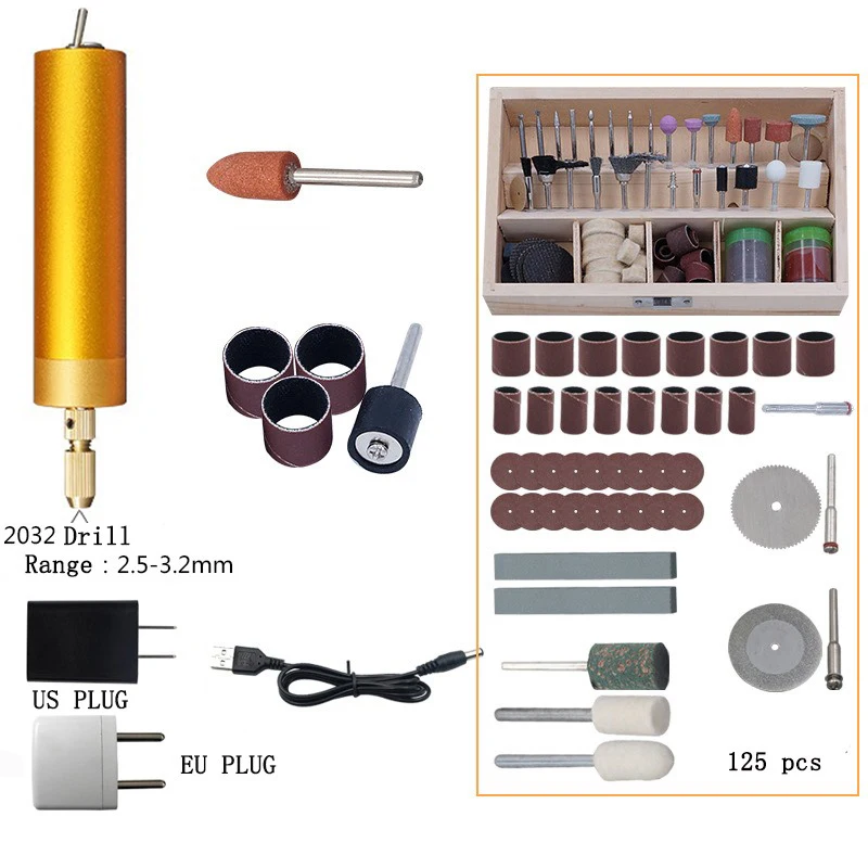 USB зарядное устройство Мини электрическая дрель Dremel шлифовальная машина