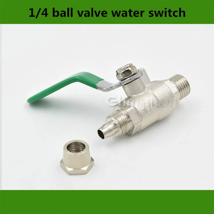

2016 New 1pc Dental Valve dental 1/4 ball valve water switch valve dental product dental equipment
